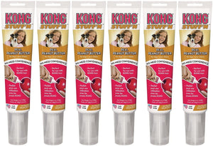NEW (6 Pack) Kong Stuff'n Real Peanut Butter (5 Ounces Per Tube)