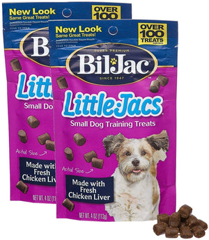 Bil-Jac Little Jacs Liver Treats, 4oz 2 Pack