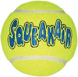 KONG Air Dog Squeak air Tennis Ball Dog Toy, Large, Yellow, 6 Count