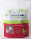 Small Batch Freeze Dried Natural Heart Treats, 3.5 Ounces (Beef)