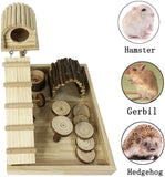 Wooden Hamster Living Playground