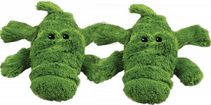 KONG Cozie Plush Toy - Small Aligator Dog Toy (pack of 2)