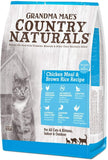 Grandma Mae's Country Naturals Food for Cat and Kitten, 12-Pound