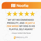 Progility Nootie Hip & Joint  Treats with Probiotics Chewable Glucosamine for Dogs, 90 Cold Pressed Soft Chews