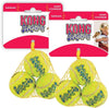 KONG Air Squeaker Tennis Balls Small Two Pack