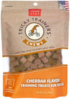 Dog Food, Cloud Star Tricky Trainers Chewy Dog Treats, Cheddar Flavor, 14 Oz.