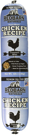 Natural Roll Dry Dog Food, Chicken and Liver Formula, Redbarn Pet Products Inc
