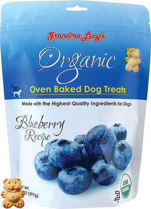 Grandma Lucy's dog food, organic oven baked treats