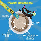 NEW Tiki Cat Stix cat food, wet treats grain free, salmon