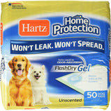 Hartz Dog, puppy pee training pads, 50-сount