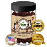 NEW Hemp Supplements for Dogs Anxiety Calming Bites with Beef Liver & Hemp
