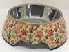 NEW Put Your Paws Up In The Air Medium Size Dog Bowl