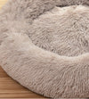 Round Plush Cat Dog Bed House Soft Winter